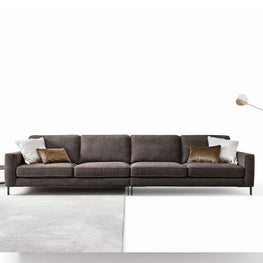 BISSY Canapea 4 locuri, stofă