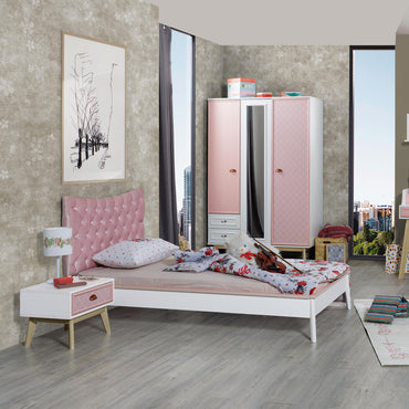 LILYBEL Pat copii, 100x200cm, somieră inclusă