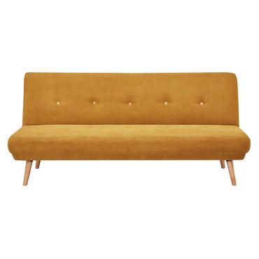 EMIRA Canapea extensibilă, 3 locuri, stofă