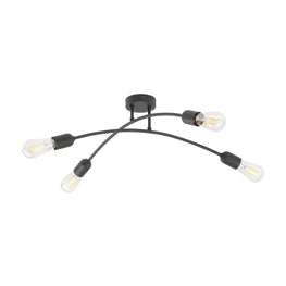 HELIX Plafonieră 4x15W E27 LED