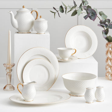 ECLAT Set veselă, porțelan, 37 piese