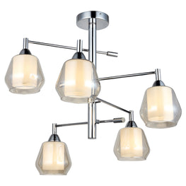 PALMELA Plafonieră 5x40W E27