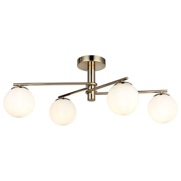 BUMERANG Plafonieră 4x40W E27