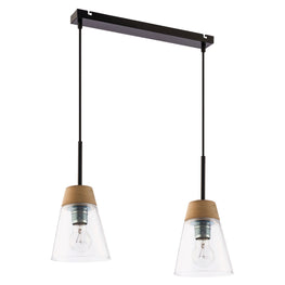 DOMINO Lustră 2x60W E27