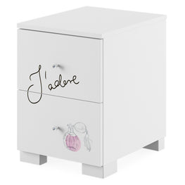 Noptiera 2 sertare FANCY PINK