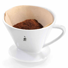 Suport filtru cafea, filtru nr101, portelan SANDRO