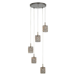 ADAMAS Lustră 5x40W G9