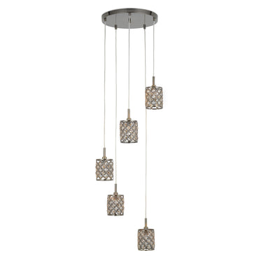 ADAMAS Lustră 5x40W G9