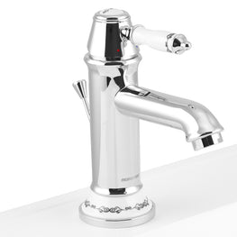 Baterie lavoar, cromat GRACE