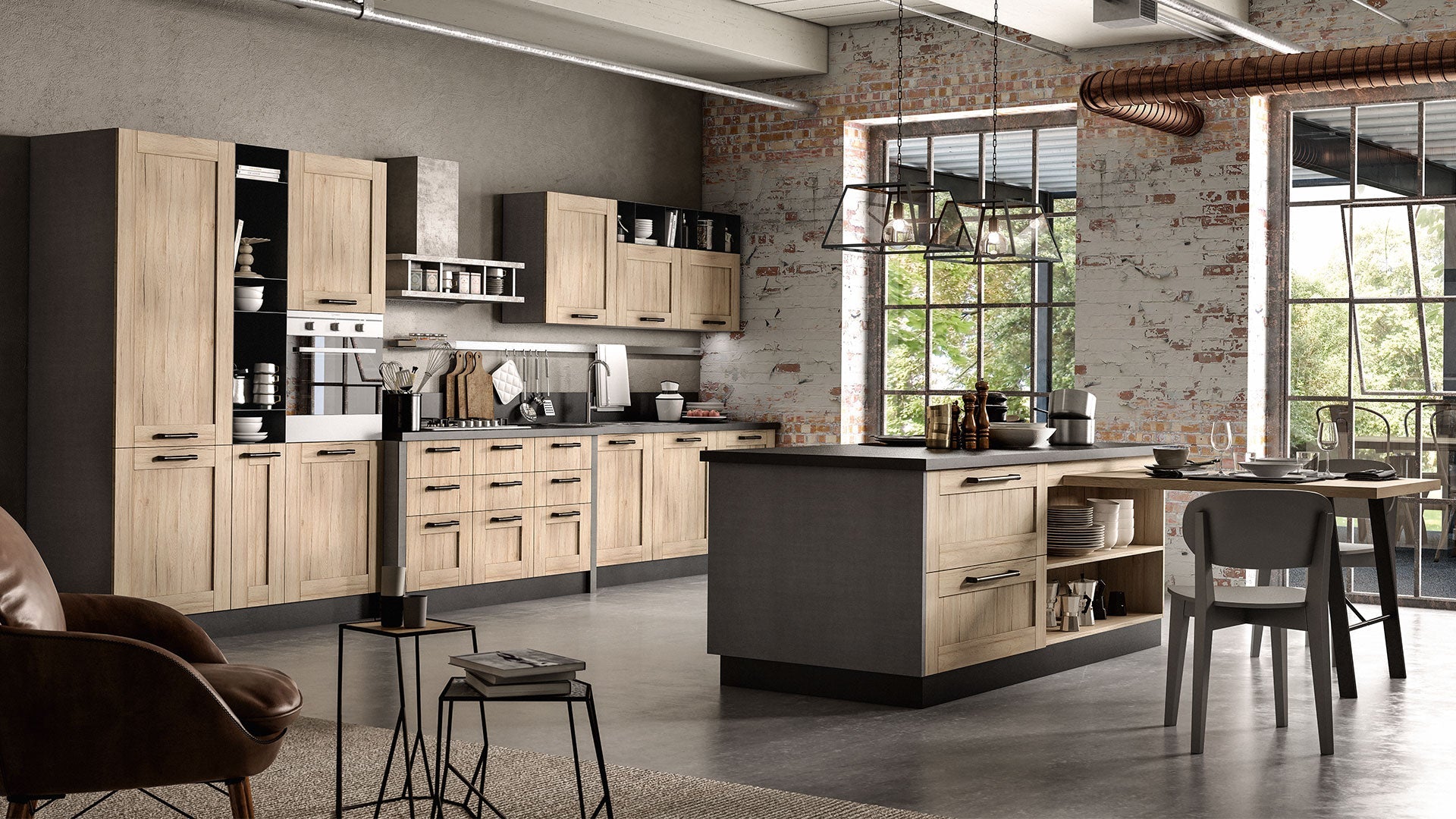 Bucătăria Brooklyn - Mobexpert Bucătăria Brooklyn - Mobexpert