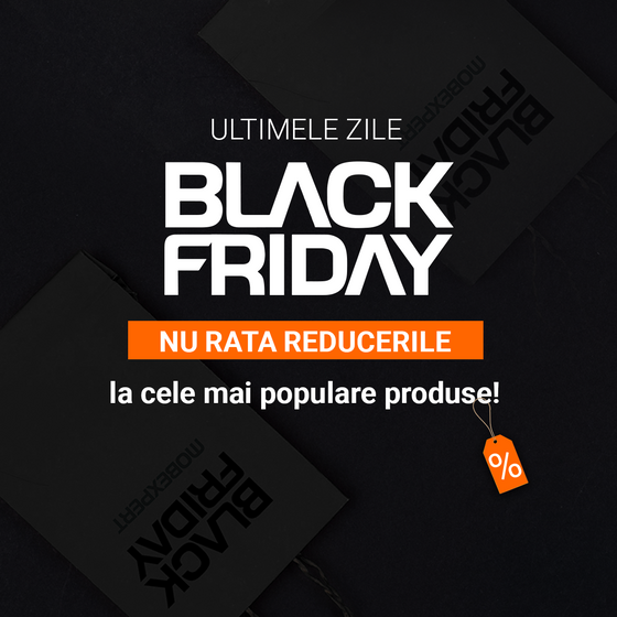 Ultimele zile de Black Friday: nu rata reducerile la cele mai populare produse de la Mobexpert