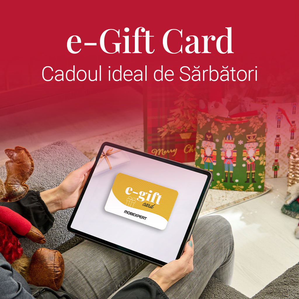 e-Gift Card Mobexpert: Cadoul online care oferă bucurie celor dragi, la un click distanță