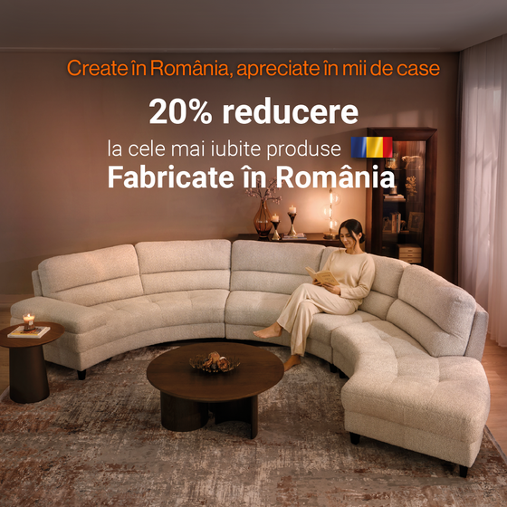 Fabricat în România: Create în România, apreciate în mii de case de la Mobexpert