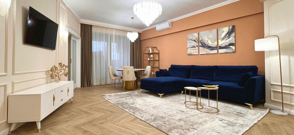 #ProiecteleMobexpert - Apartament 3 camere: Stil modern cu accente glamour