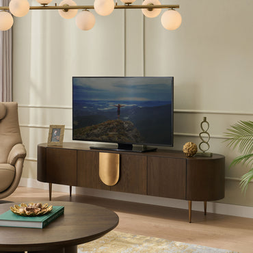 SANFORD Comodă TV, 1 sertar și 2 uși