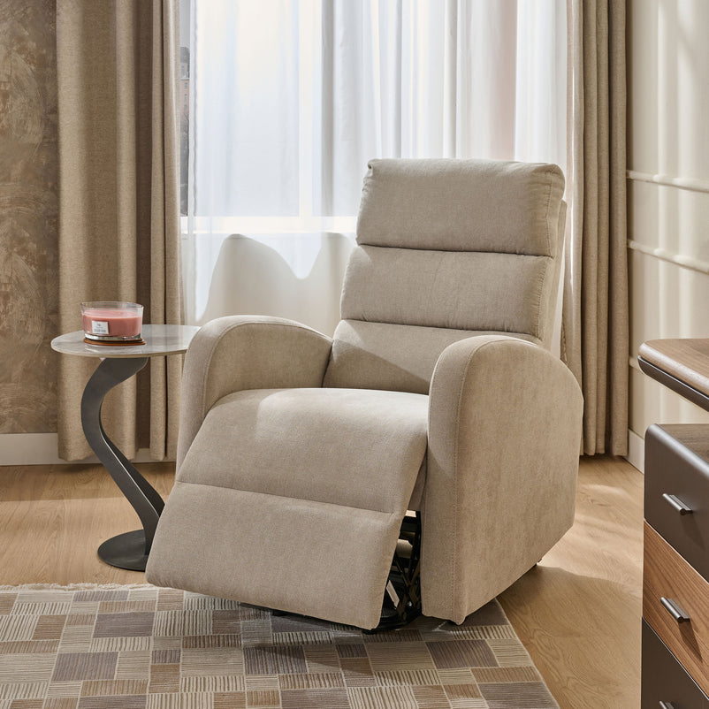 FULTON Fotoliu, lift și recliner electric, stofă