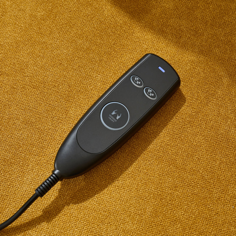 LONOKE Fotoliu, recliner și masaj, stofă