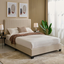 INVET Pat tapițat, 140x200cm, somieră inclusă