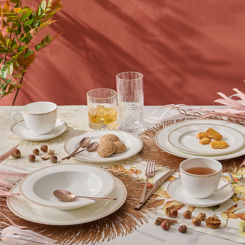 DIAMANTE Set 4 pahare diverse băuturi, 480ml