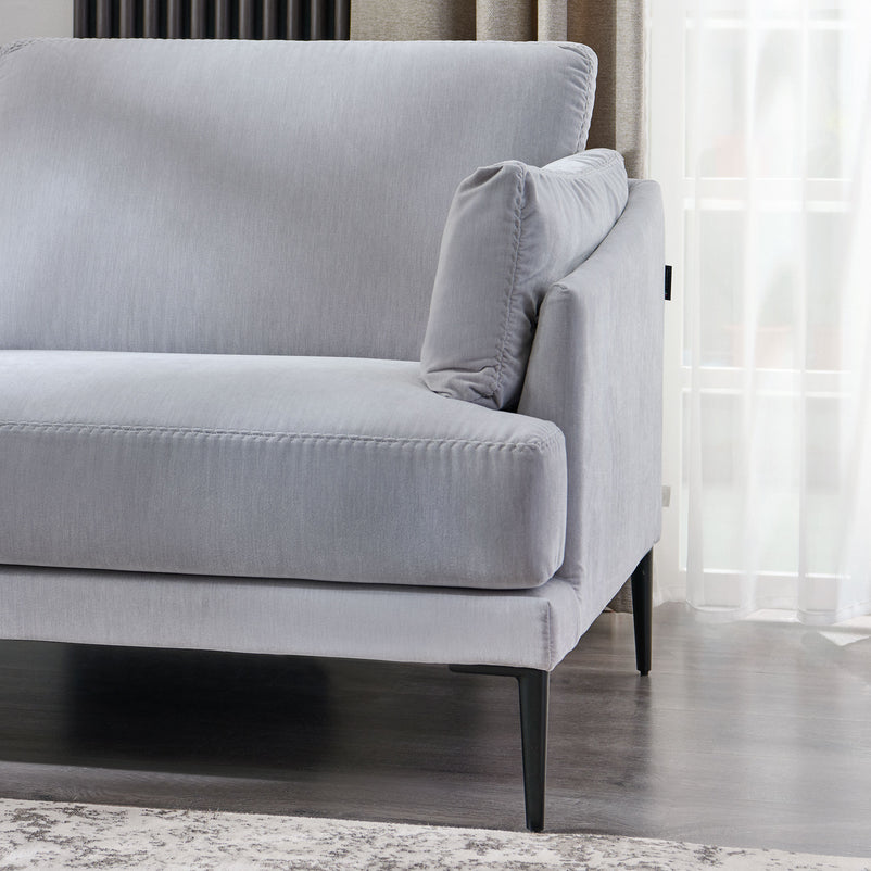 BRASEL Canapea 3 locuri, stofă