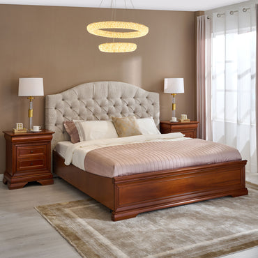 LOUIS PHILIPPE Pat tapițat, 180x200cm