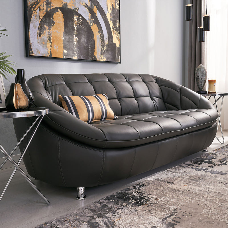 CHICAGO Canapea, 3 locuri, piele