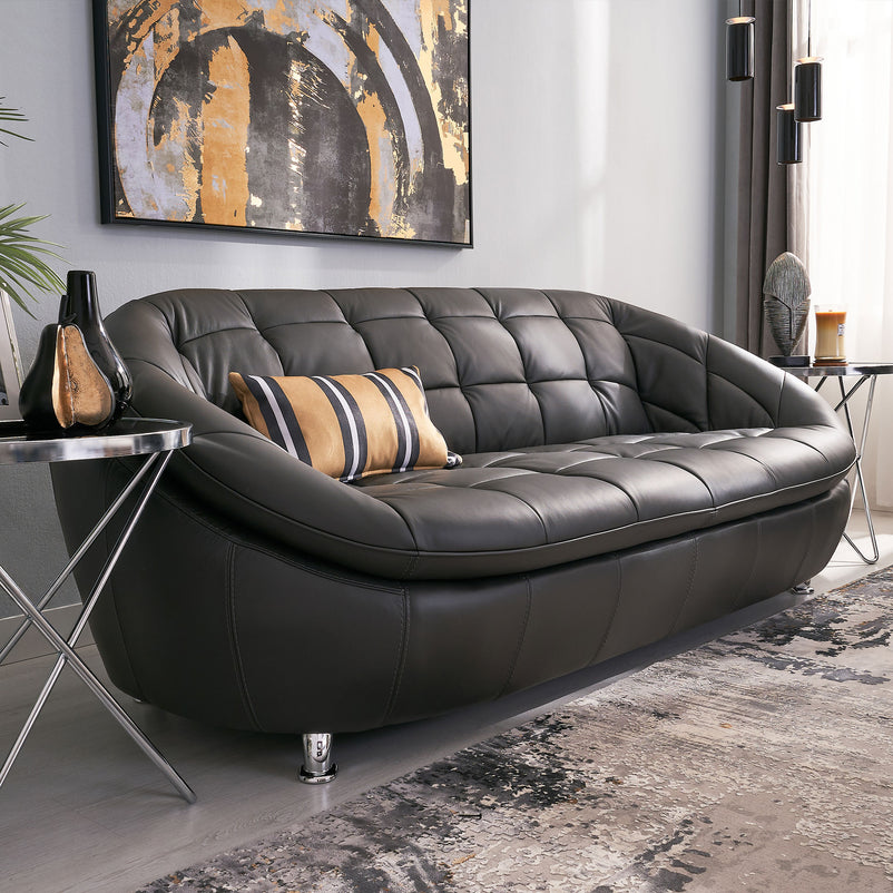 CHICAGO Canapea, 3 locuri, piele