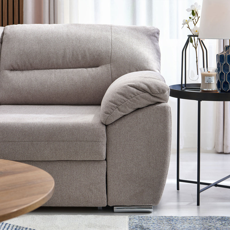 CELIA Canapea extensibilă, șezlong stânga/dreapta, stofă