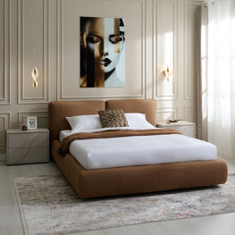 MAJESTIC Pat tapițat, 160x200cm, somieră și ladă depozitare incluse