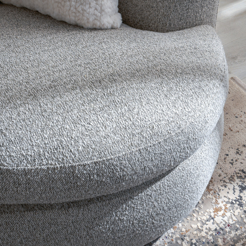 SEDALIA Canapea, 6 perne decor incluse, stofă