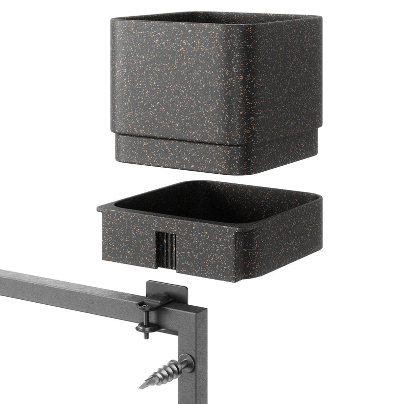 CUBIKO Suport ghiveci pentru perete