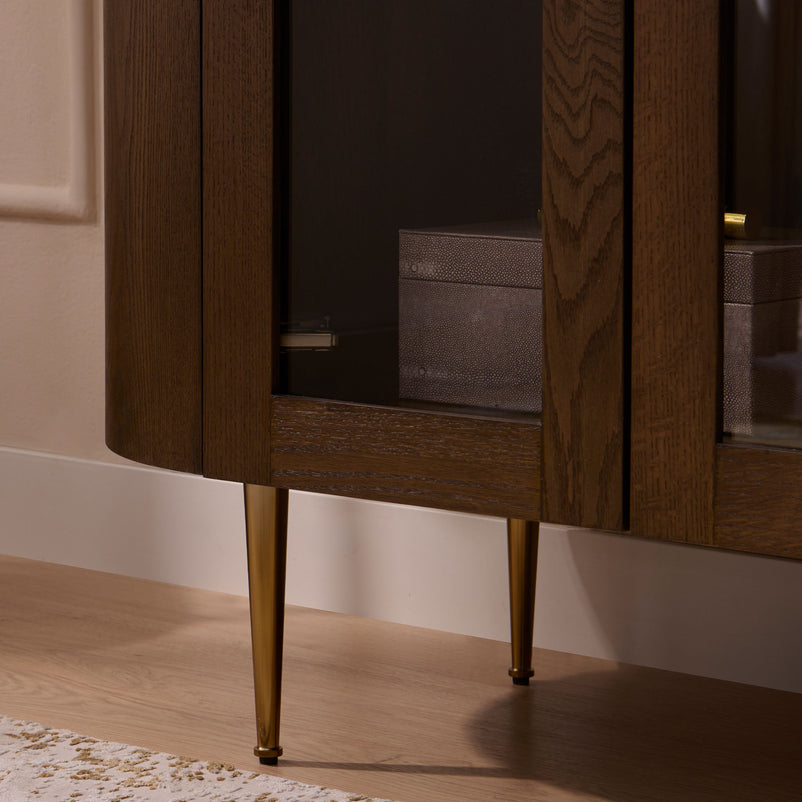 SANFORD Vitrină 2 uși