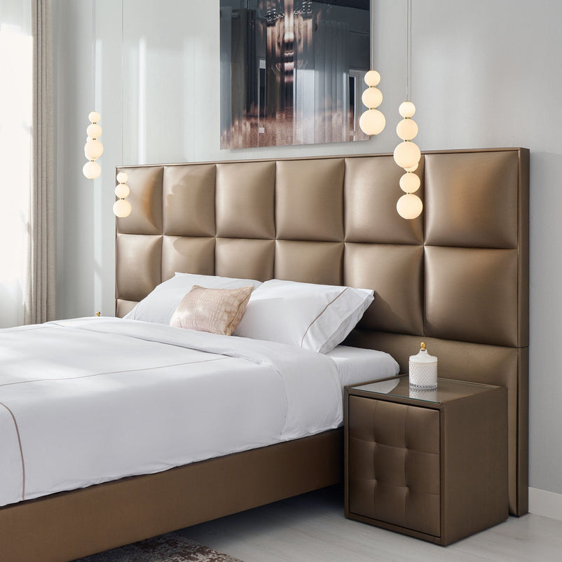 MAGNUM Pat tapițat, 160x200cm, somieră inclusă - Articol resigilat