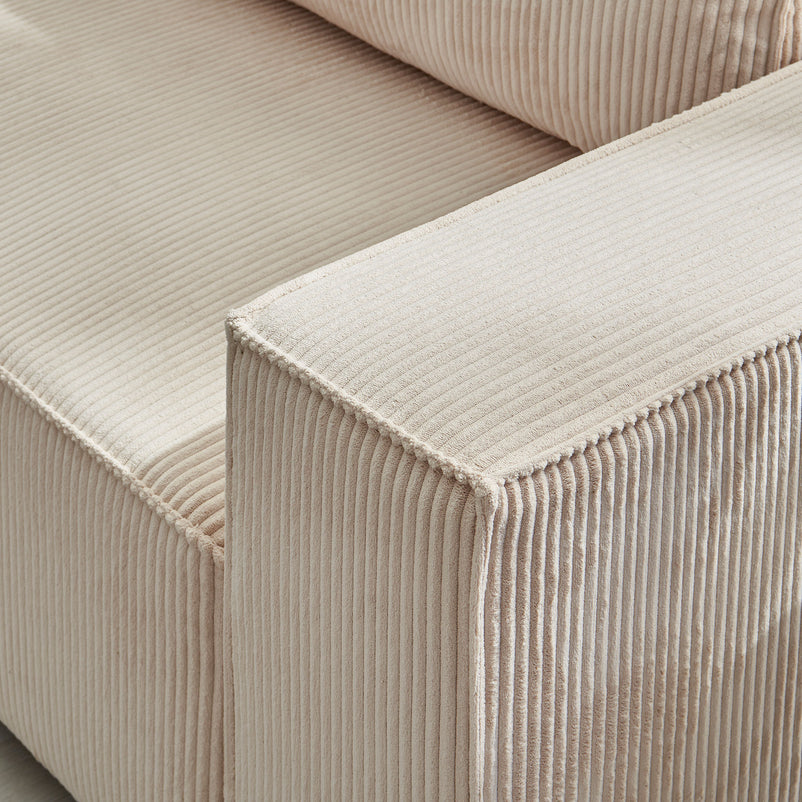 AINE Colțar extensibil, șezlong interschimbabil cu ladă depozitare, stofă