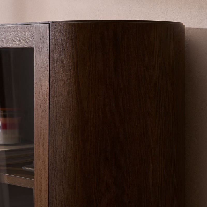 SANFORD Vitrină 2 uși