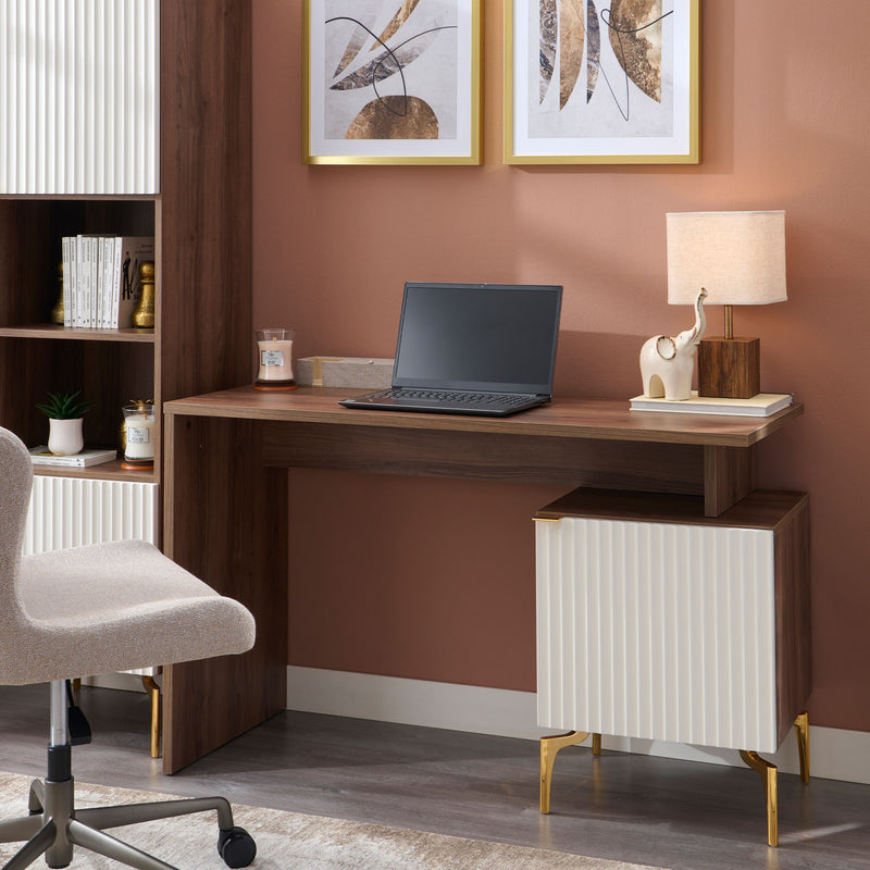 WAVE Blat si laterală birou copii, reversibile