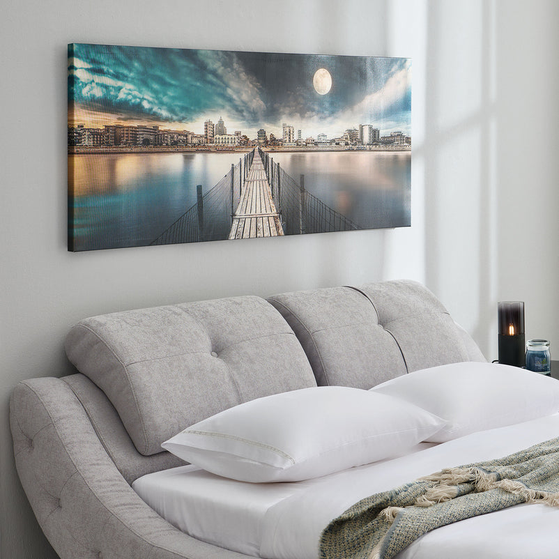 MOON CITY Tablou canvas