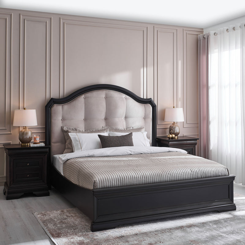 CHOCOLATE Pat tapițat, 180x200cm