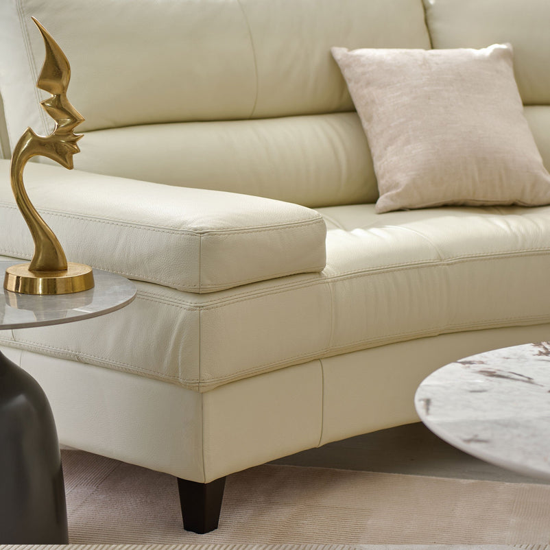 RODO Colțar semirotund, terminal stânga/dreapta, piele