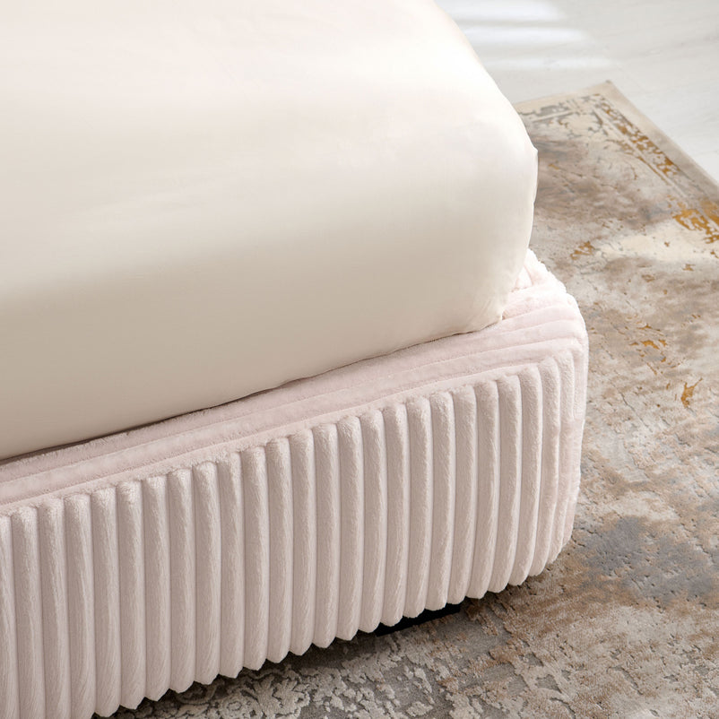 MARYANNE Pat tapițat, 160x200cm, ladă depozitare inclusă