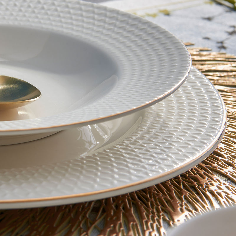 NADINE Set veselă, porțelan, 20 piese