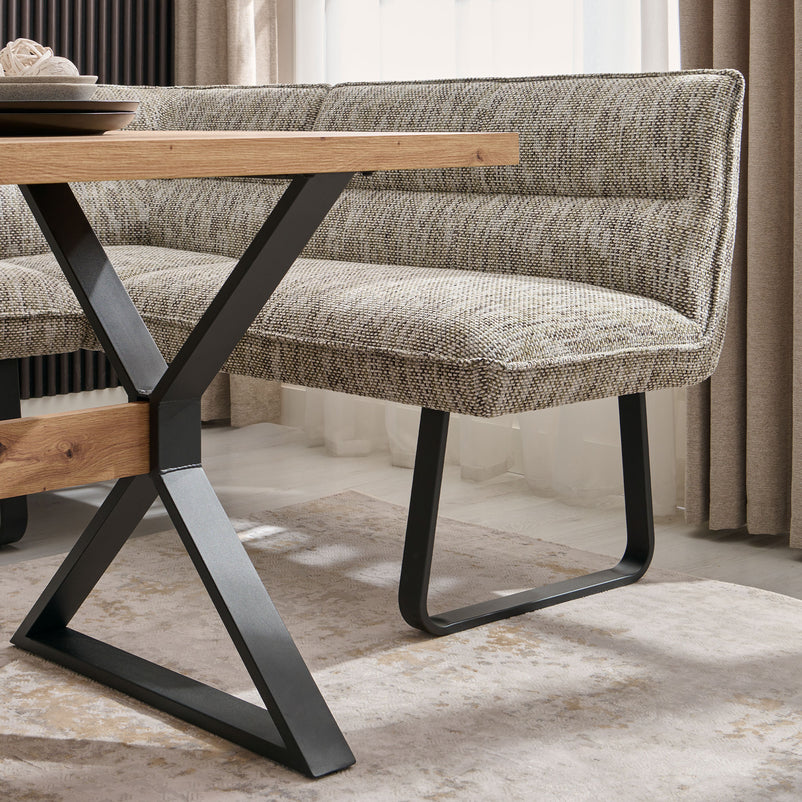 TOBIAS Colțar bucătărie, stofă