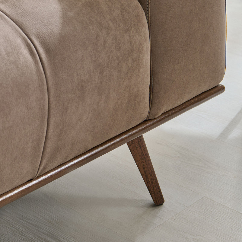 DENTON Canapea 3 locuri, mecanism tetiere, stofă