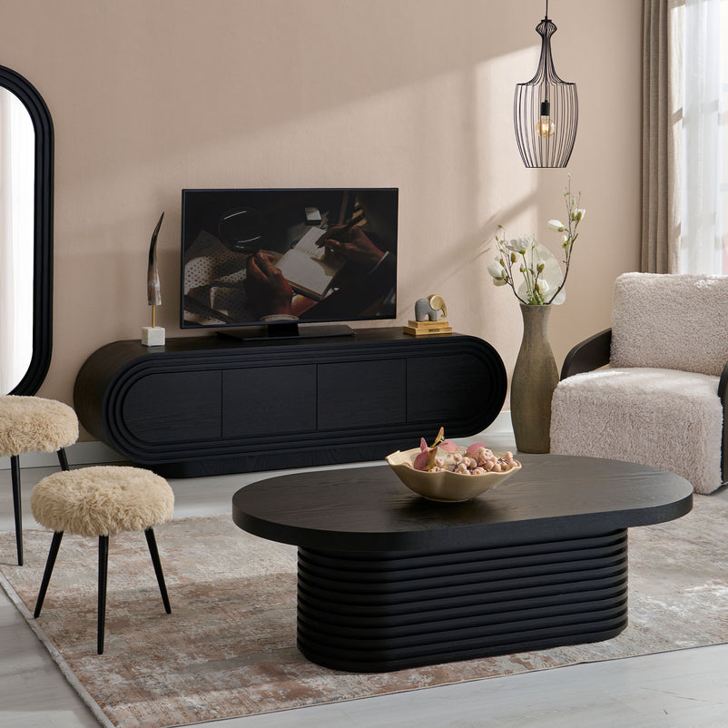 MORZINE Fotoliu, imitație blană