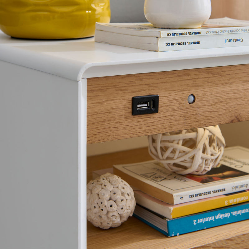 SUNDOWN Noptieră cu led și senzor mișcare