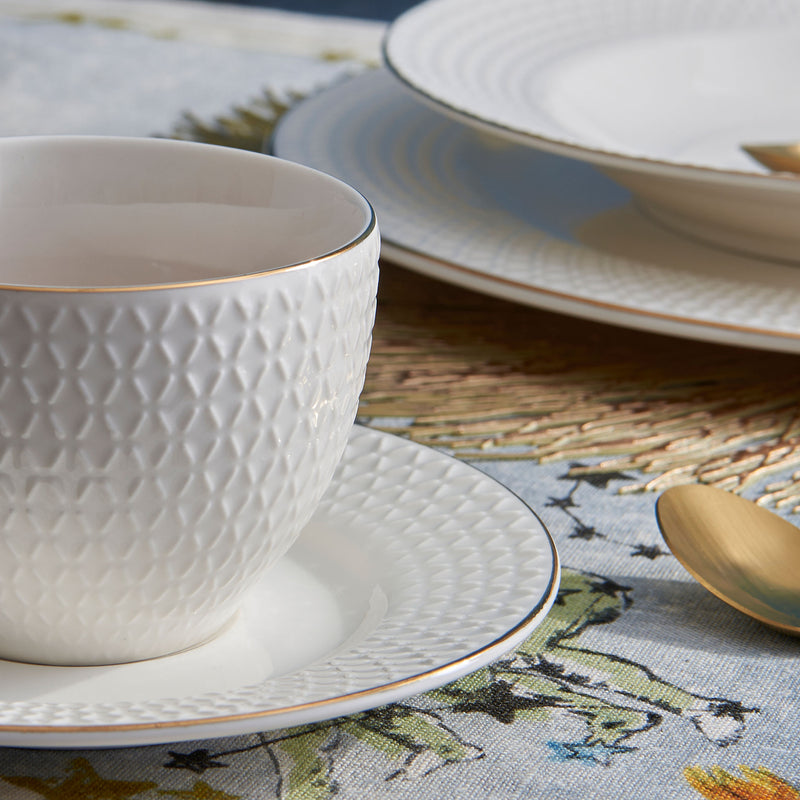 NADINE Set veselă, porțelan, 20 piese