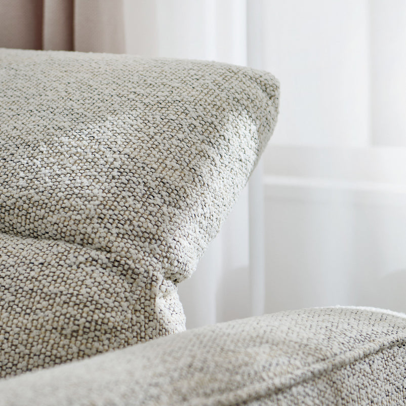 TAMWORTH Canapea 3 locuri, mecanism spătar și tetiere, stofă