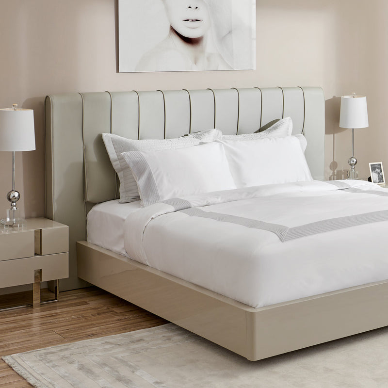 GIULIANO Pat tapițat, somieră inclusă - Articol resigilat