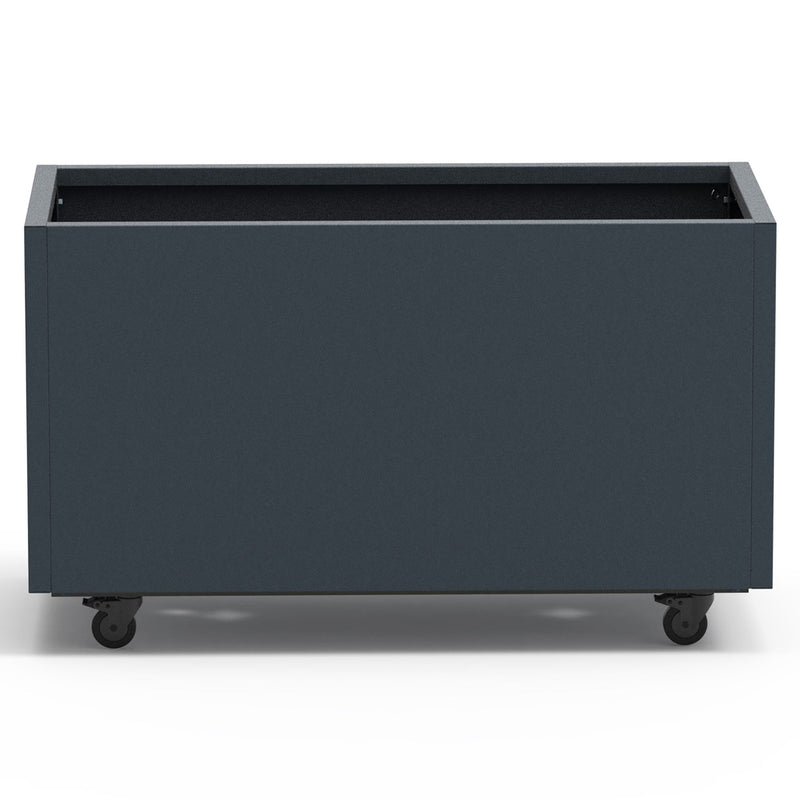 PLANTER METAL Cadru cu roți jardinieră