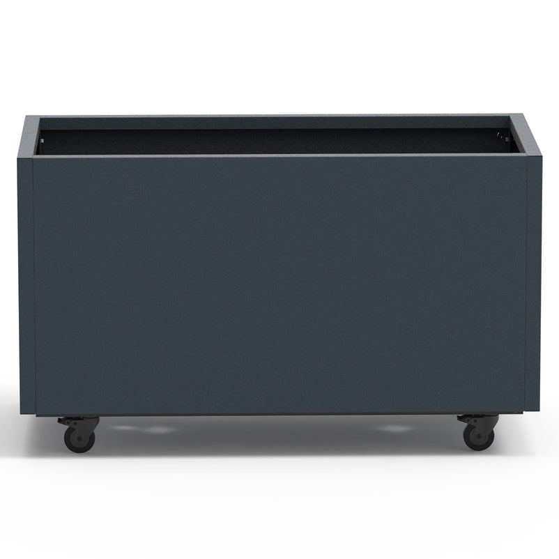 PLANTER METAL Cadru cu roți jardinieră